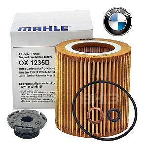 MAHLE OX1235D Filtro de Óleo BMW X1, X4, Z4, 228i, 320i, 328i