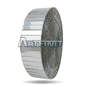 Fita Manta Espelho Filetado de Vidro 1x4cm para Artesanato e Mosaico