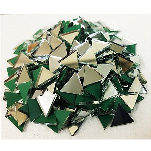 Espelho Triangulo de vidro no Tamanho 15x17mm - 150 Peças Soltas -  não autocolante - veja a descrição abaixo