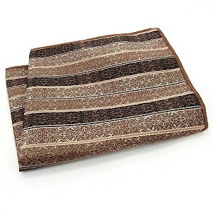 Lenço de Bolso Masculino Social Marrom Premium