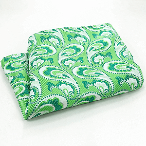 Lenço de Bolso Masculino Social Verde