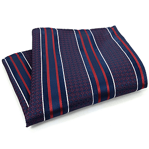 Lenço de Bolso Masculino Social Vinho