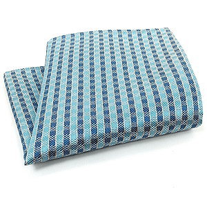 Lenço de Bolso Masculino Social Terno Verde Quadriculado