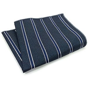 Lenço de Bolso Masculino Social Terno Cinza Chumbo