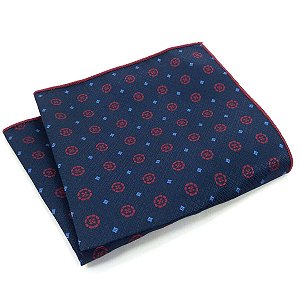 Lenço de Bolso Masculino Social Terno Azul Marinho