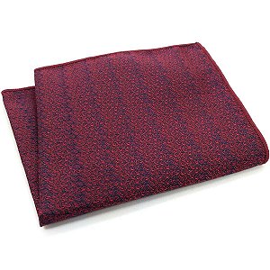 Lenço de Bolso Masculino Social Terno Marsala Bordô