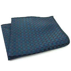 Lenço de Bolso Masculino Social Verde
