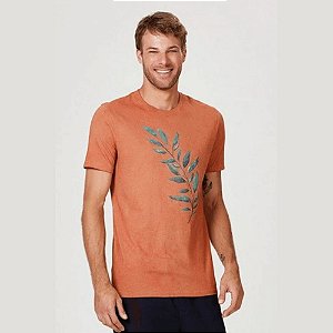 Camiseta Masculina Estonada Hering Slim Orange