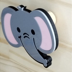 Gancho de parede (Cabideiro) - Elefante