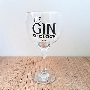 Taça de Gin de Vidro 600 ML - It's Gin O'Clock