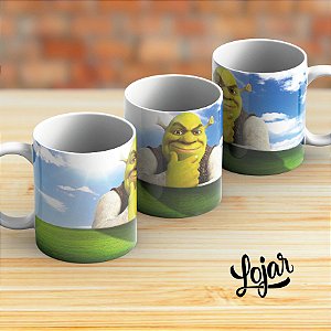 Caneca Meme Shrek