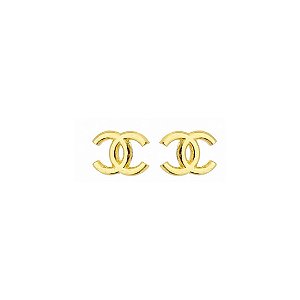 Brinco Chanel Banhado em Ouro 18k