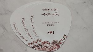 Ventarola Personalizada Rosê