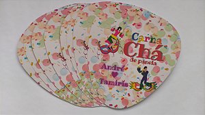 Ventarola Personalizada Chá de Cozinha / Carnaval