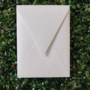 Envelope Vertical Para Convites Branco Fosco