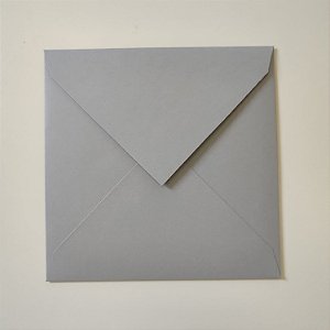 Envelope Quadrado Cinza