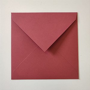 Envelope Quadrado Marsala