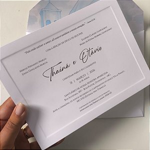 Borda em Relevo para Convites