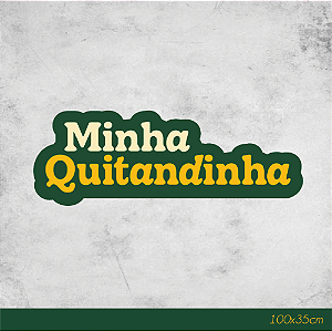 Luminoso Minha Quitandinha 100x35cm
