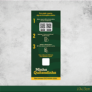 Adesivo Porta 15x45cm