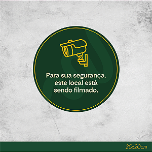 Adesivo Porta Câmera 20x20cm