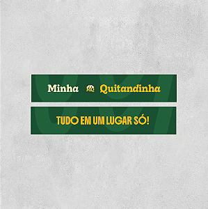 Kit de Testeiras para 2 Gôndolas 89X20cm - Conveniência