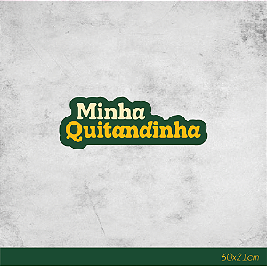 Luminoso Minha Quitandinha 60x21cm