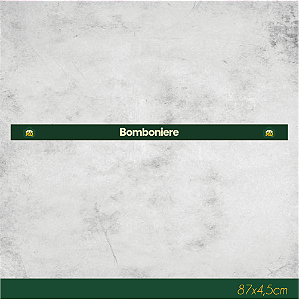 Faixa de Gôndola Bomboniere 87x4,5cm - Empório