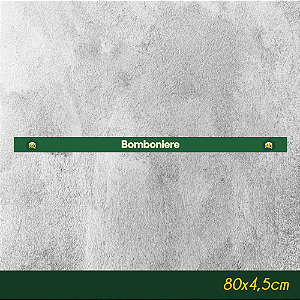 Faixa de Gôndola Bomboniere 80x4,5cm - Empório