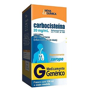 Carbocisteina Xarope Infantil 100Ml