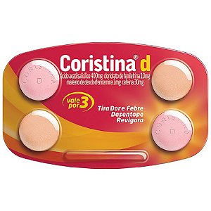 CORISTINA D 4 CPR (VALIDADE 31/08/2020)                
