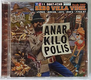 CD - Raul Seixas - AnarKiloPólis (Usado, Raro)