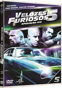 Velozes e Furiosos 5 - Operação Rio - DVD