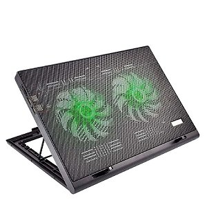 Base Para Notebook Cooler Suporte Gamer Led Luminoso Ac267 - Multilaser