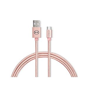 Cabo Micro USB Xtrax 2.1A - 1,5 metro Rosé