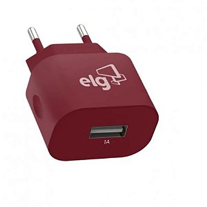 Kit ELG KT510WCH Carregador 1A + Cabo Micro USB 2.4A