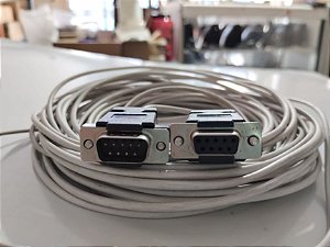 Cabo Extensor Serial Db9 Macho X Db9 Femea 13,8 Mts