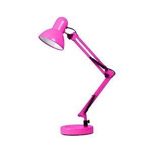 Luminária De Mesa Articulável Com Base G20 Pixar Rosa -Produto Usado.