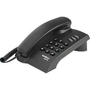 Telefone de Mesa Intelbras Pleno Preto
