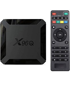 X96Q TV Box Android 10.0 4GB 64GB 4K Preto