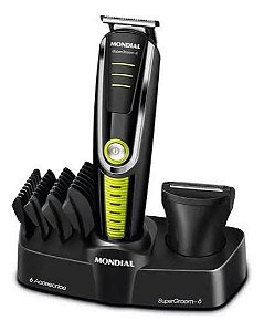 Aparador de Pelos Mondial Super Groom 6 em 1