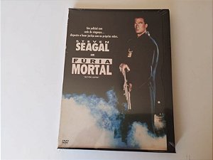 DVD Fúria Mortal com Steven Seagal