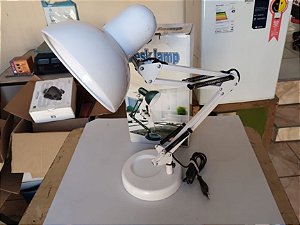 Abajur de Mesa Articulado Branco MT810
