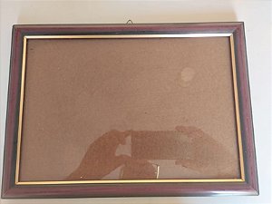 Quadro Decorativo 20x30 cm com Moldura e Vidro