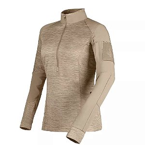 Combat Shirt Fem. Courage Invictus - Caqui Mojave