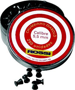 Chumbinho Rossi Diabolo 5,5mm (250UN)