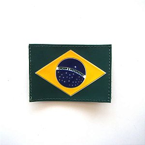 Patch Emborrachado Bandeira Verde Amarelo - Forhonor