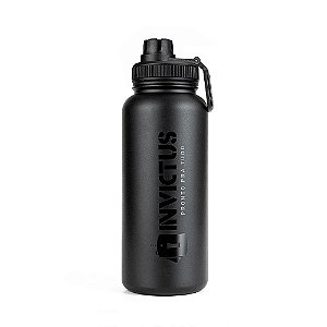 Garrafa Térmica Warrior 2.0 950ml - Invictus - Preto