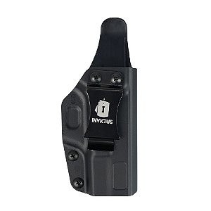 Coldre IWB Glock Compact Destro Preto - Invictus