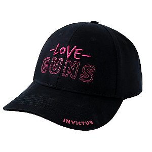 Boné Love Guns - Invictus - Preto